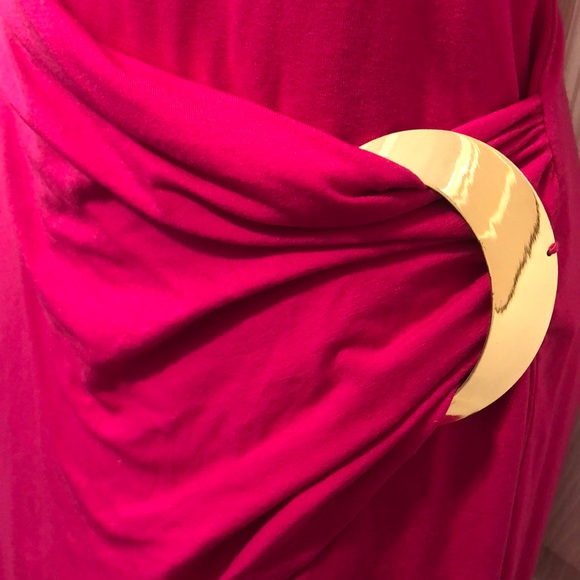 Hot Pink Caché Dress - Picture 3 of 6